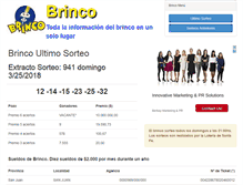 Tablet Screenshot of brincoresultados.com